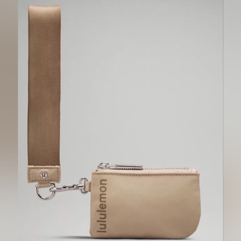 Lululemon Dual Pouch Wristlet Allspice / Trench NWOT - Picture 3 of 5